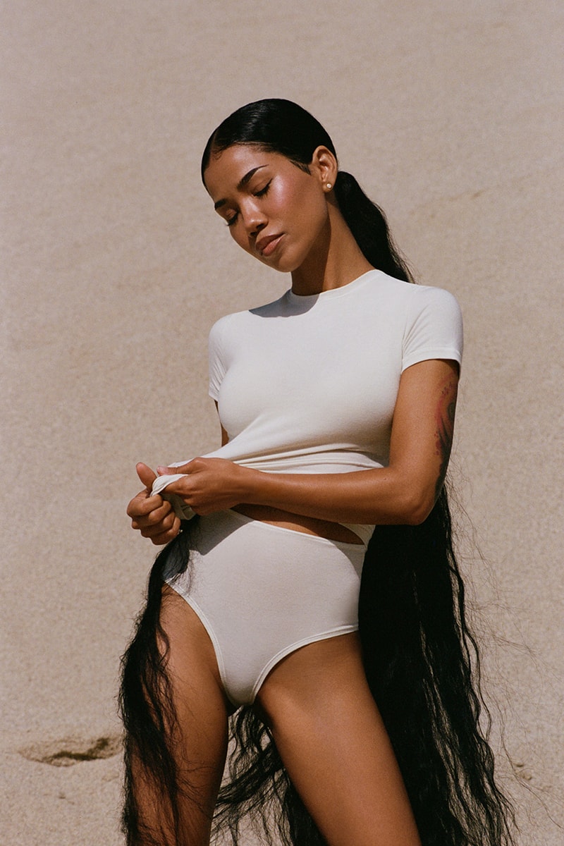 jhene aiko skims underwear campaign