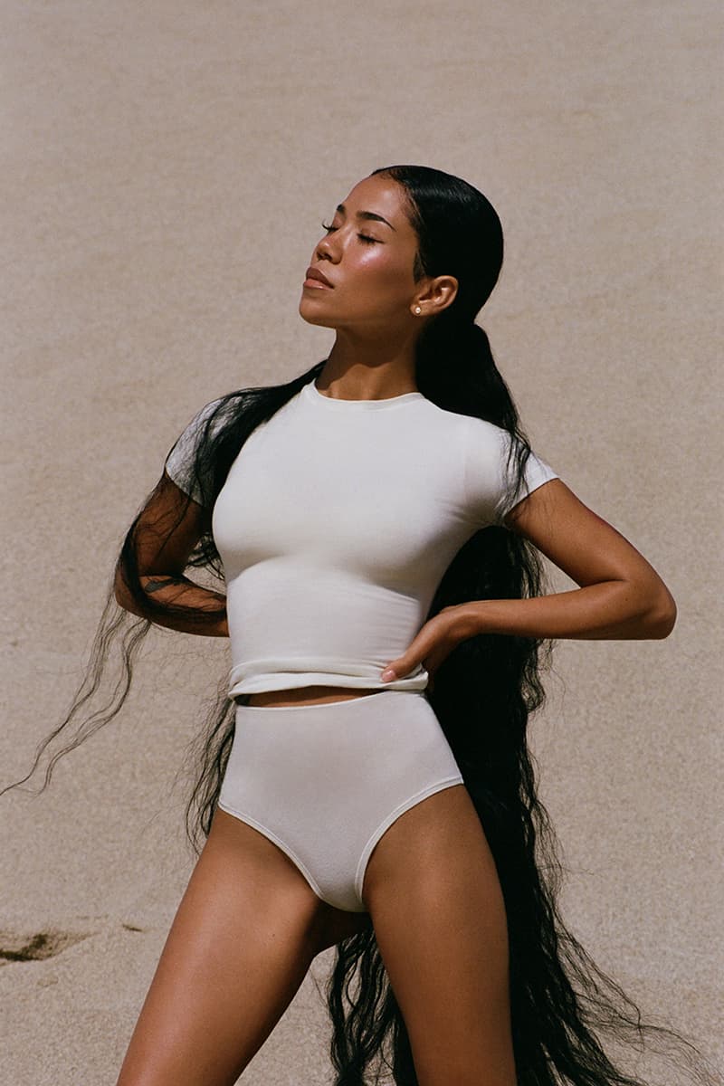 jhene aiko skims underwear campaign