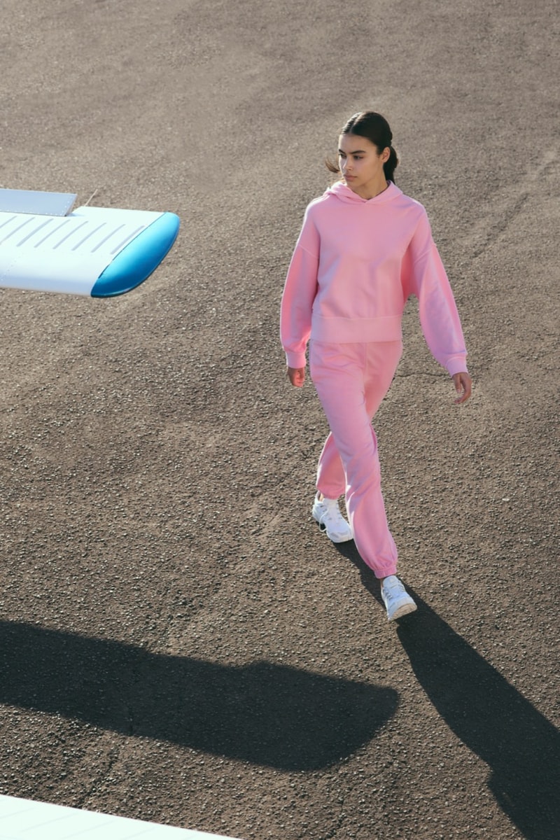 pe nation loungewear tracksuits airplane airport pink track pants bottoms tops