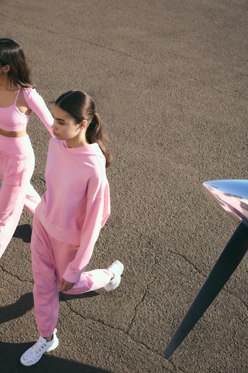 pe nation loungewear tracksuits airplane airport pink track pants bottoms tops