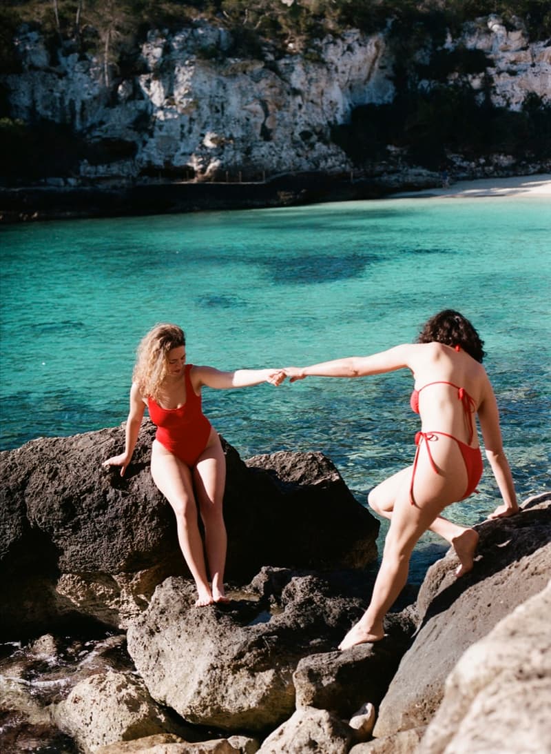 youswim lisa red swimwear bikini swimsuit girls beach pool