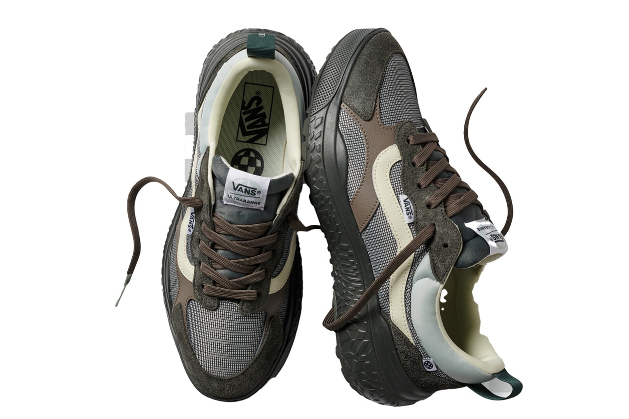 Belanja Vans Spring 2024 Line dan Ultrarange Neo VR3 1 van ultrarange neo vr3 musim semi 2024 line collection musim panas sneaker berkelanjutan peselancar gaya selancar atlet didorong desain di luar ruangan terinspirasi pakaian pakaian yang sesuai dengan set celana pendek tank rompi