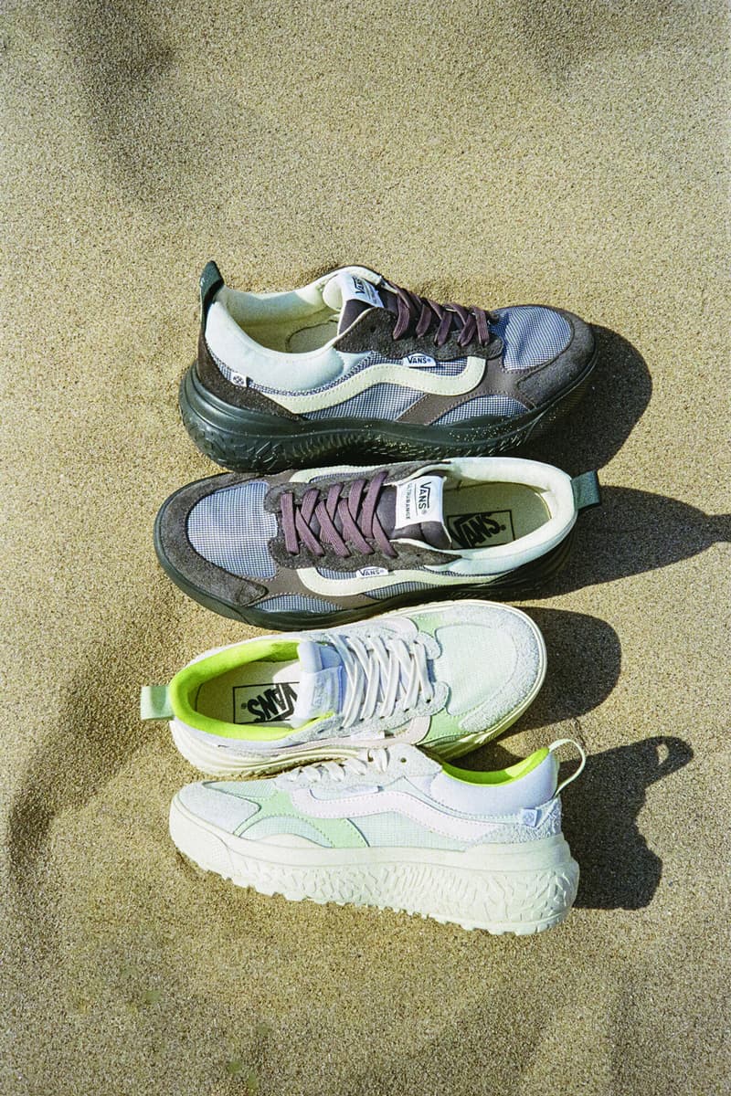 vans ultrarange neo vr3 spring 2024 line collection summer sneaker sustainable surfers surf style athlete driven design outdoors inspired apparel clothing matching set shorts tank vest
