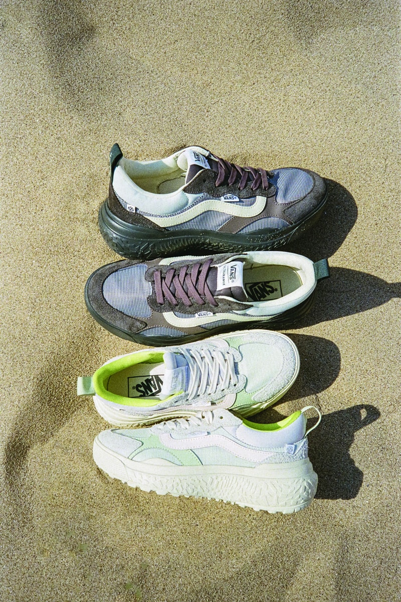 vans ultrarange neo vr3 spring 2024 line collection summer sneaker sustainable surfers surf style athlete driven design outdoors inspired apparel clothing matching set shorts tank vest
