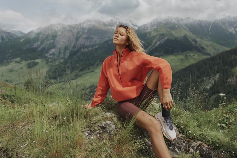 zendaya on running trainer sneaker girl athletic woman shoes