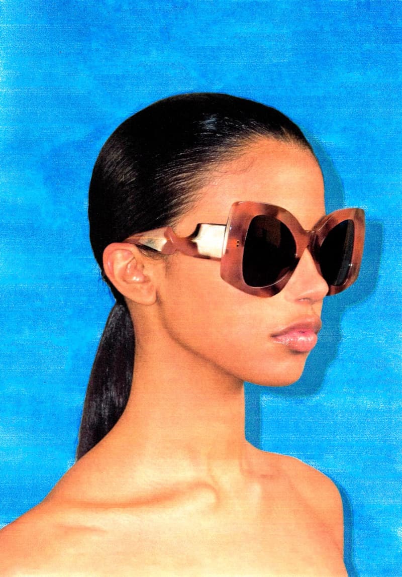 jw anderson sunglasses glasses fur case people faces