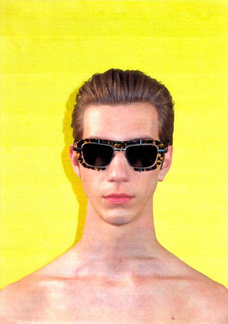 jw anderson sunglasses glasses fur case people faces