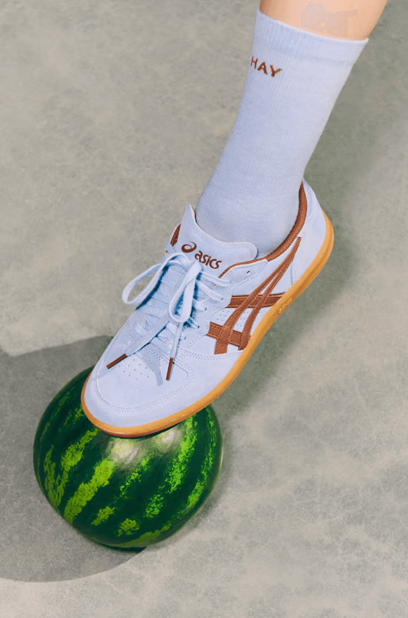 asics hay sneakers color green blue pink shoes design copenhagen