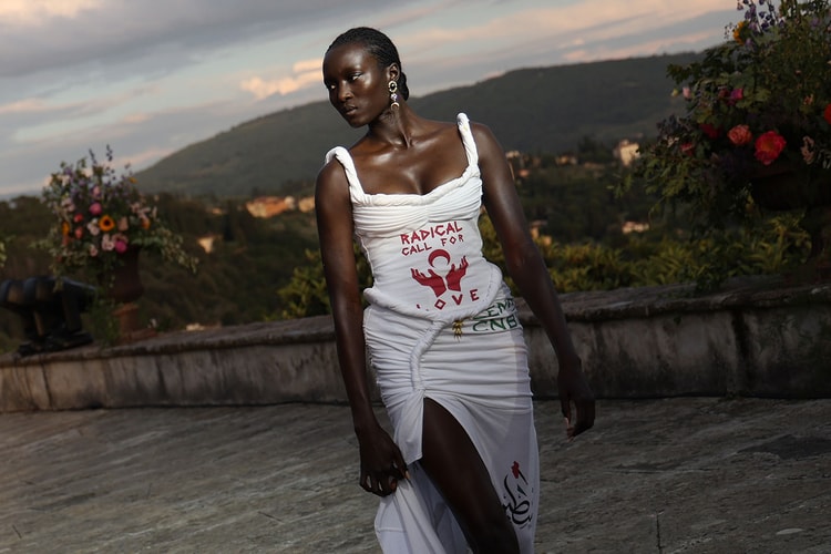 Marine Serre Spreads Peace and Love at Pitti Uomo