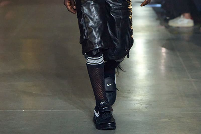 martine rose nike sneaker runway milan fashion week