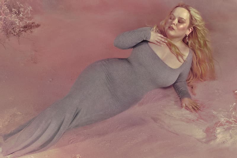 nicola coughlan skims campaign model dresses loungewear girl