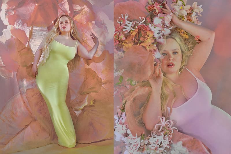 nicola coughlan skims campaign model dresses loungewear girl