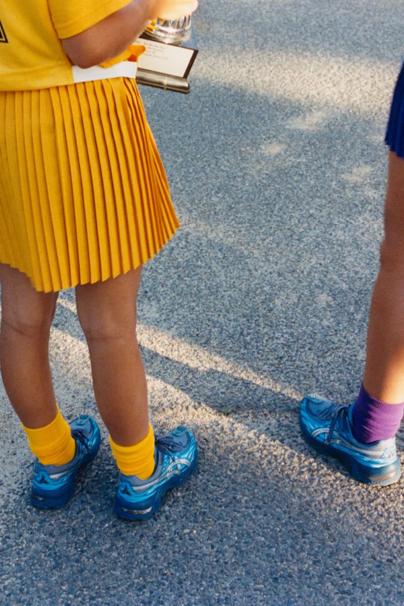 asics kiko kostadinov sneakers trainers netball girls sports hall playing