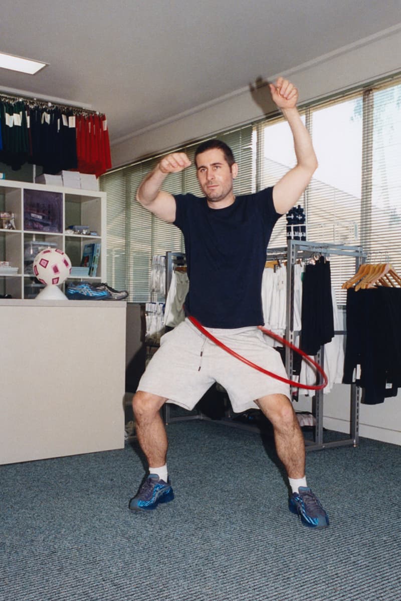 asics kiko kostadinov sneakers trainers netball girls sports hall playing