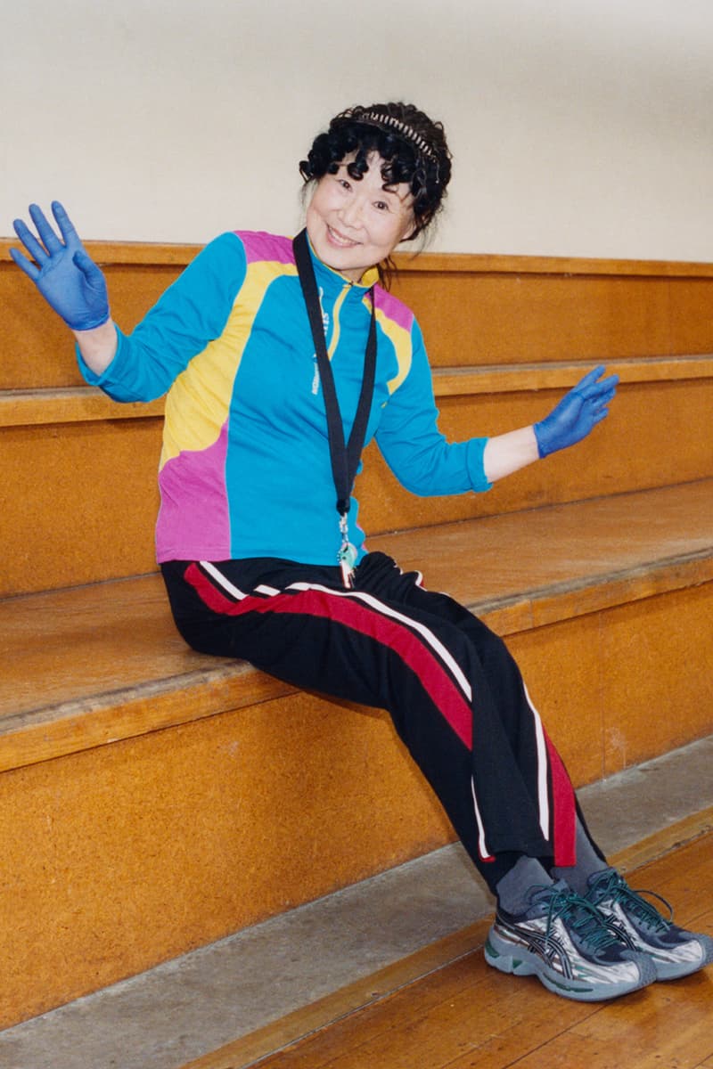 asics kiko kostadinov sneakers trainers netball girls sports hall playing