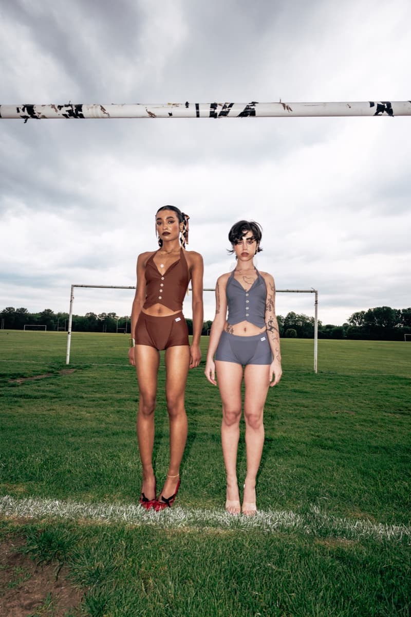 mahila brand london sisters jasmine muller halter tops knickers shorts