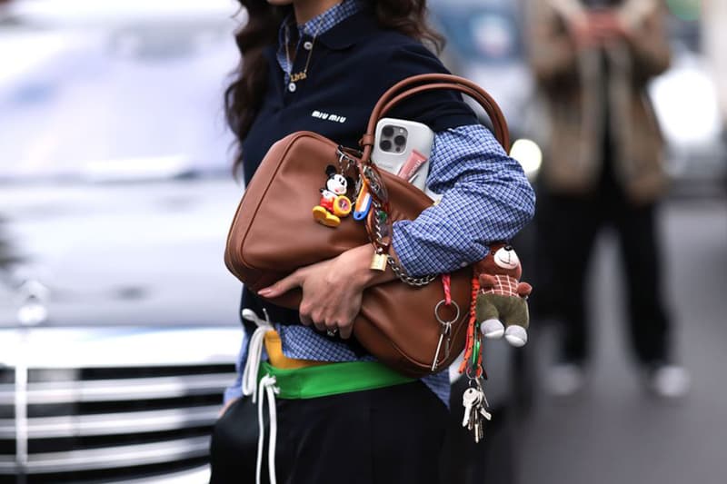 bag charms coach miu miu street style jewelry sunglasses bags