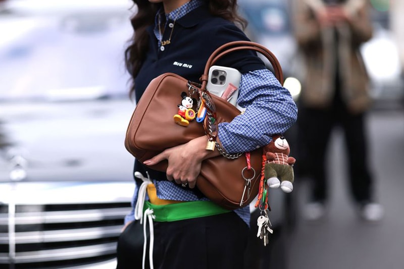 bag charms coach miu miu street style jewelry sunglasses bags