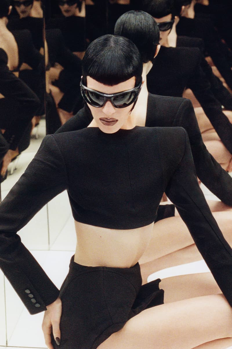 gentle monster mugler sunglasses glasses black alien light