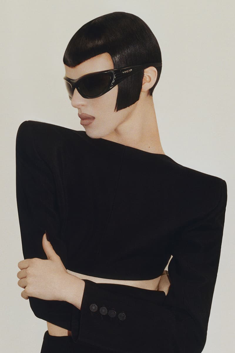 gentle monster mugler sunglasses glasses black alien light