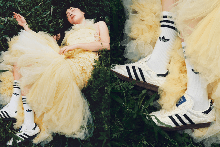 Caroline Hu on Transforming the Adidas Samba Into Soft, Satin Armor