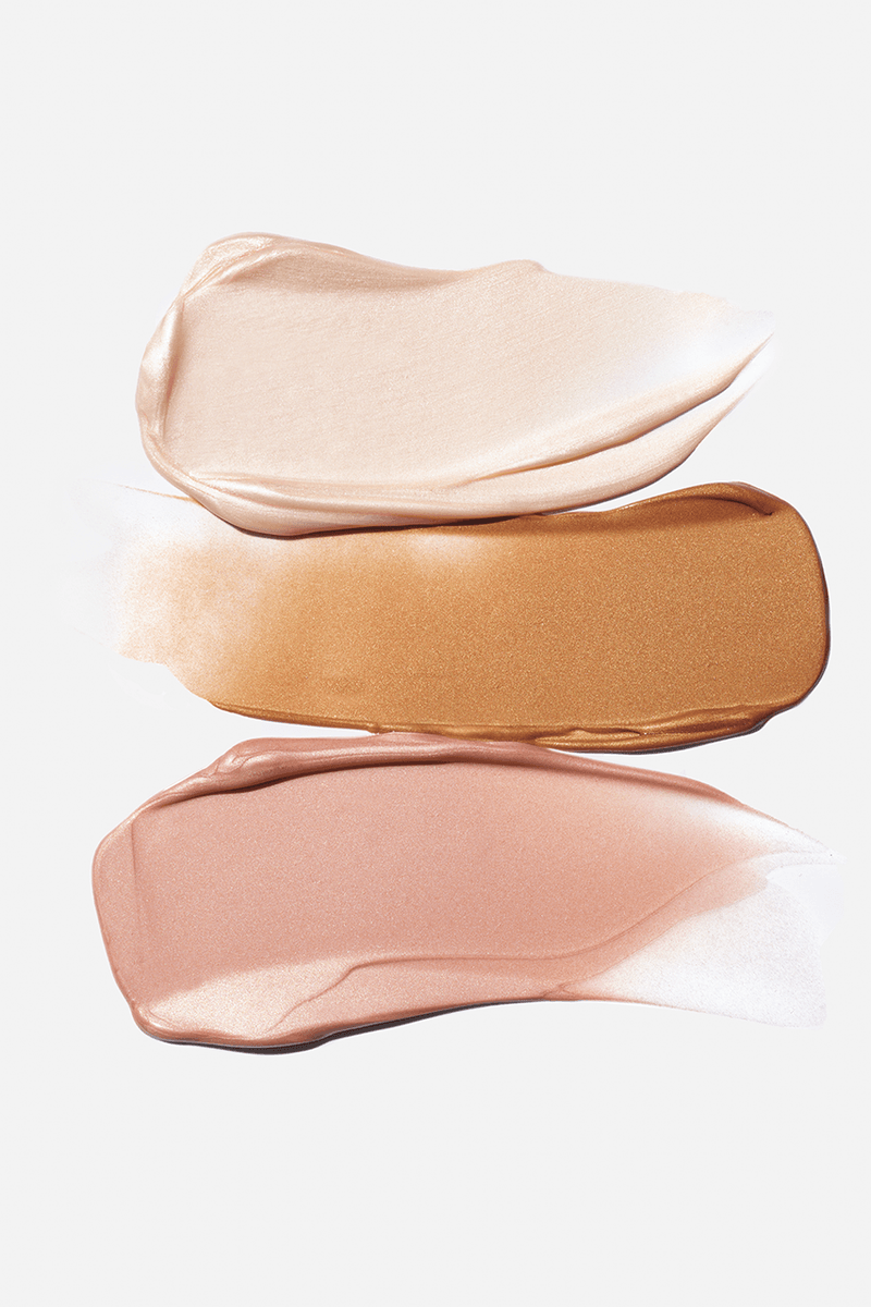 Saie, "Glowy Super Gel", Rosegold, Highlighter