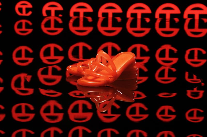 melissa telfar shopper bag jelly sandals shoes translucent pink yellow