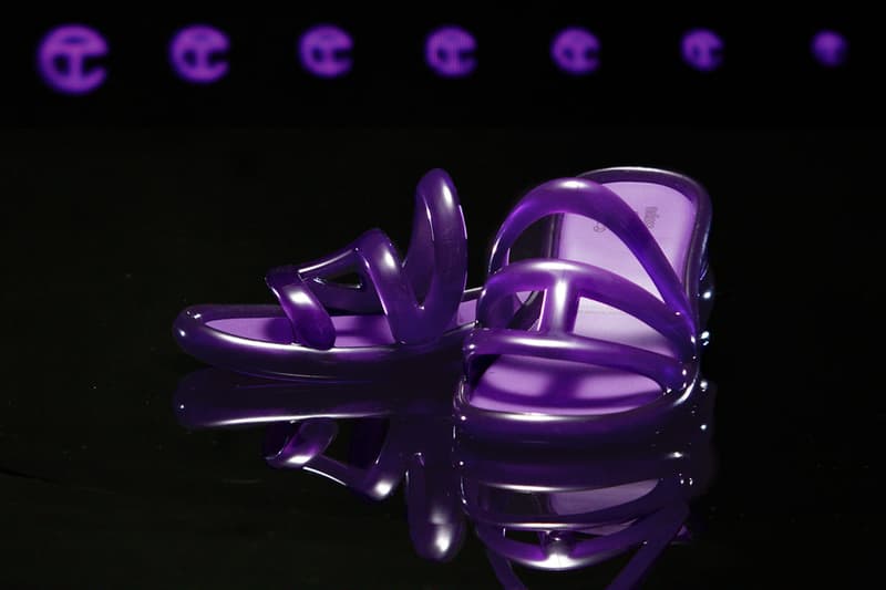 melissa telfar shopper bag jelly sandals shoes translucent pink yellow