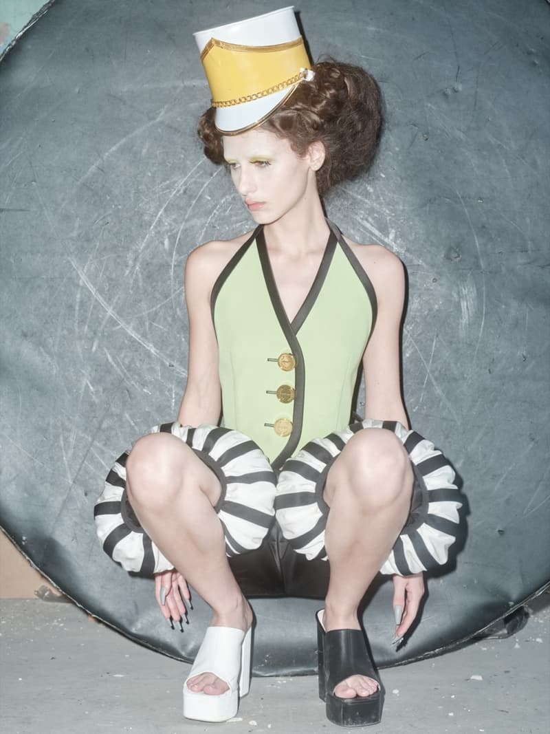 georgian brand keburia women protest government hair dresses