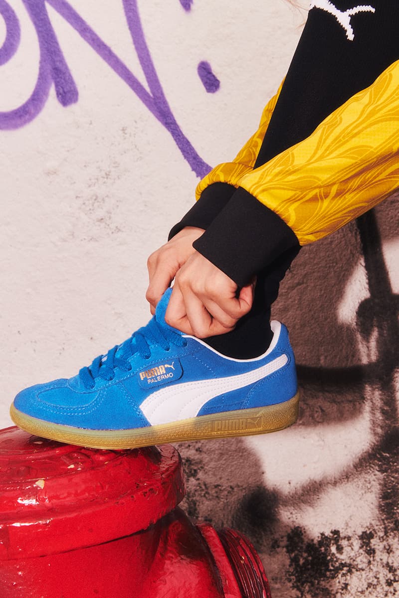 blackpink rose kpop girl puma palermo shoe sneaker 