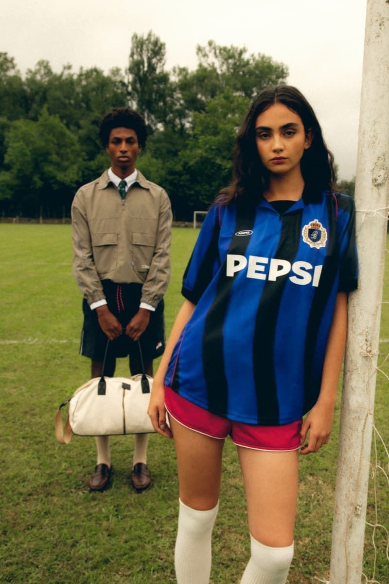 pepsi spain brand pompeii football jersey tops girl boy