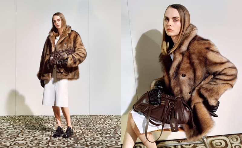 miu miu little simz cara delevingne fall winter portrait woman 