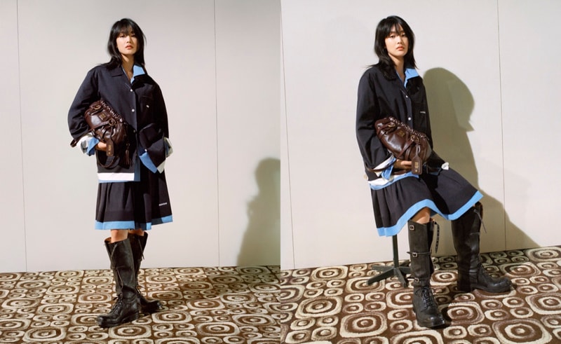 miu miu little simz cara delevingne fall winter portrait woman 