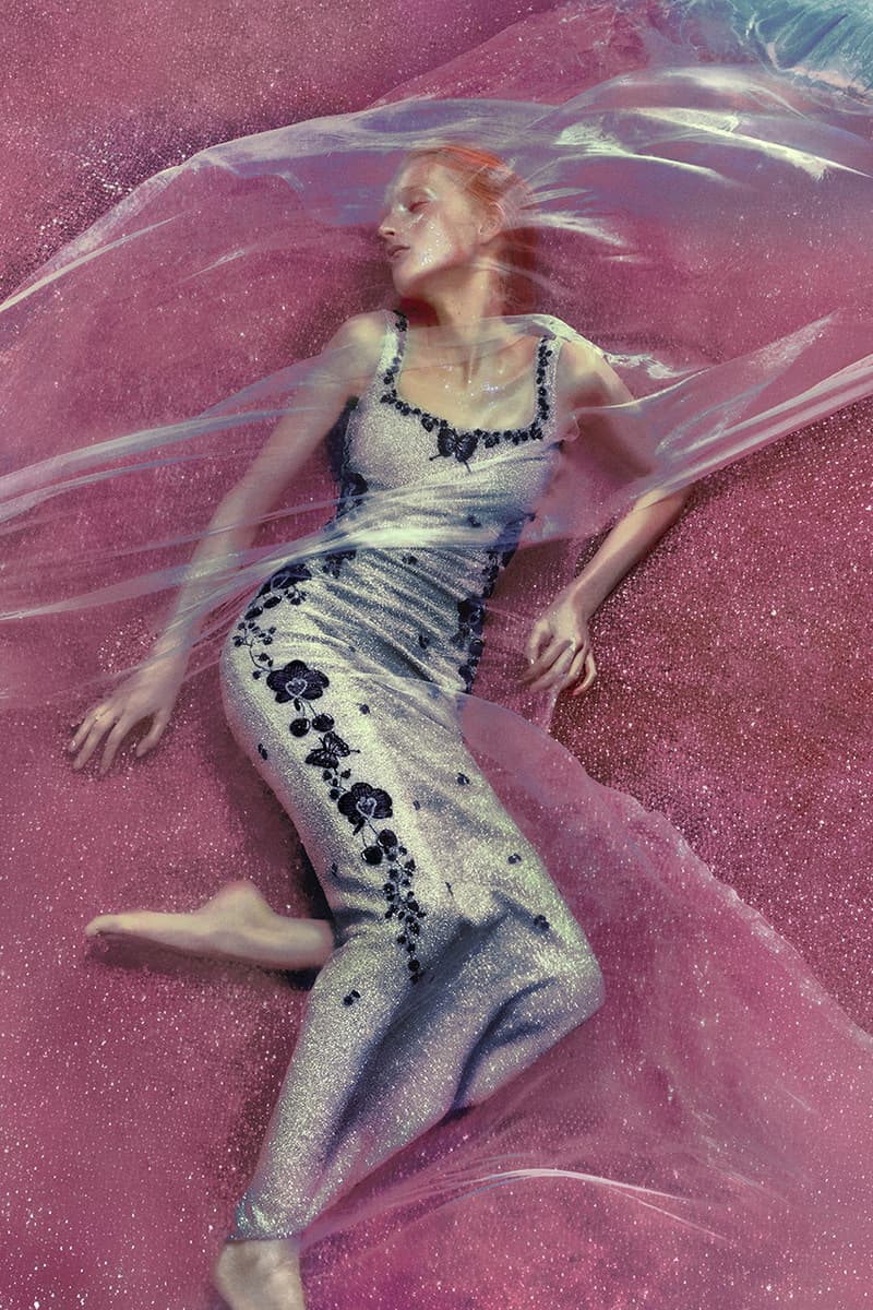 clio peppiatt fashion brand woman dresses photographer pink blue 