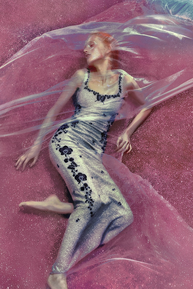 clio peppiatt fashion brand woman dresses photographer pink blue 