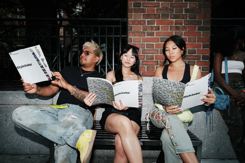 converse hypebae new york city event run star trainer pop-up dimes square washington square park collectible zine 