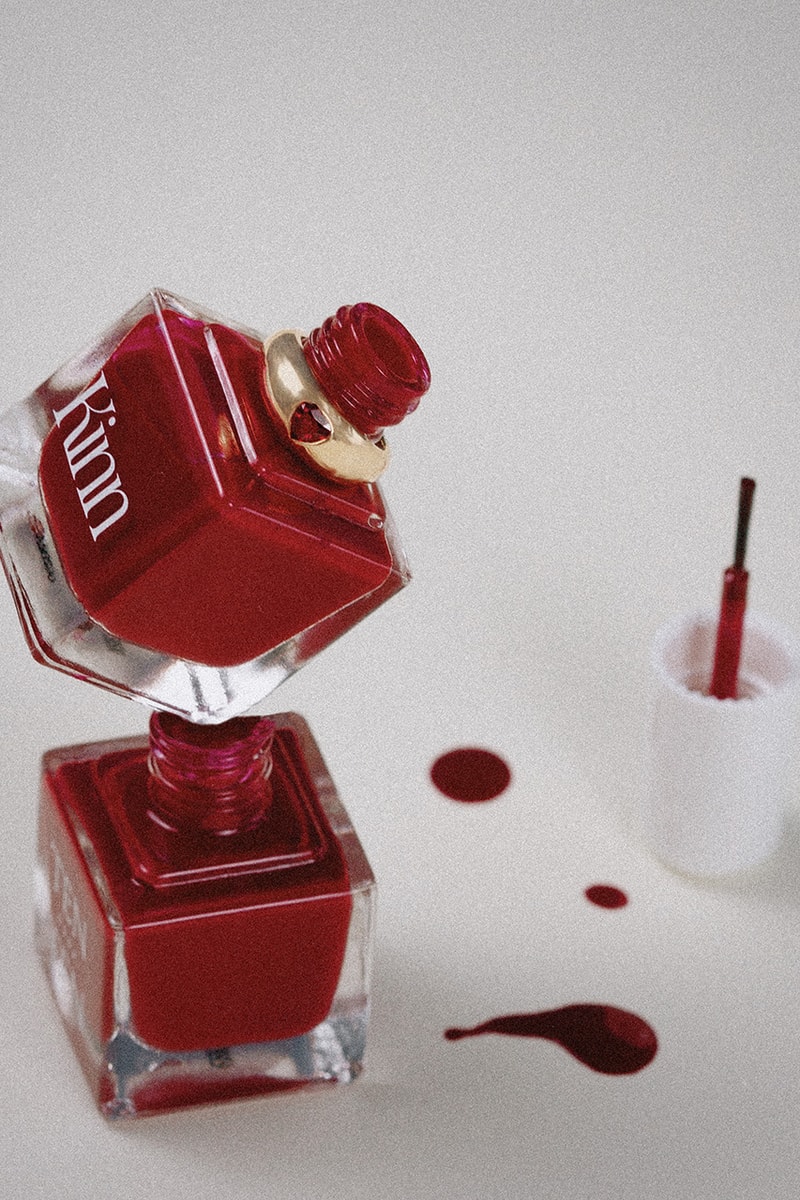 Kinn Studio, Tenoverten, Nail polish, New York, Duo Set, Collaboration, Cherry Red, Ruby 