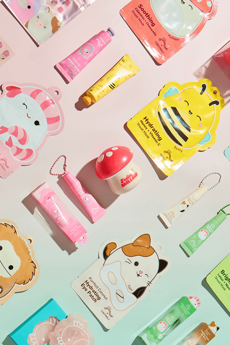 TONYMOLY, Squishmallows, Collaboration, Face Masks, K-Beauty, Skincare 