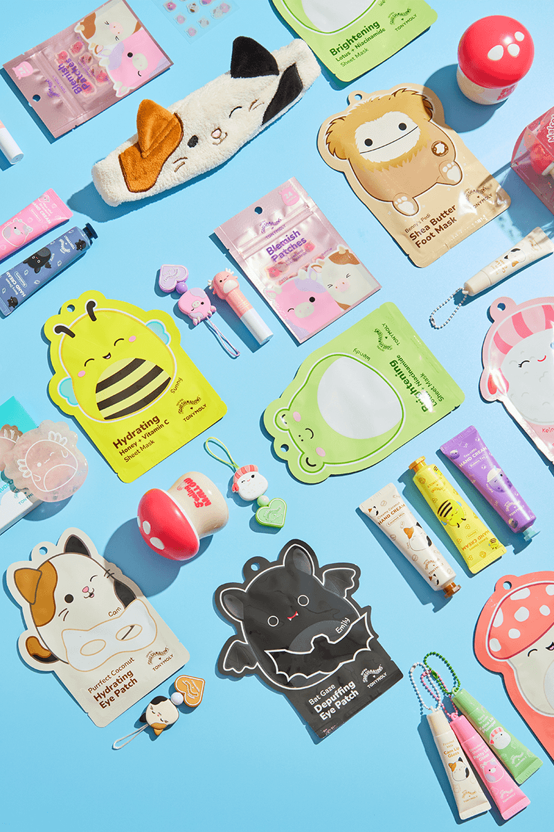 TONYMOLY, Squishmallows, Collaboration, Face Masks, K-Beauty, Skincare 