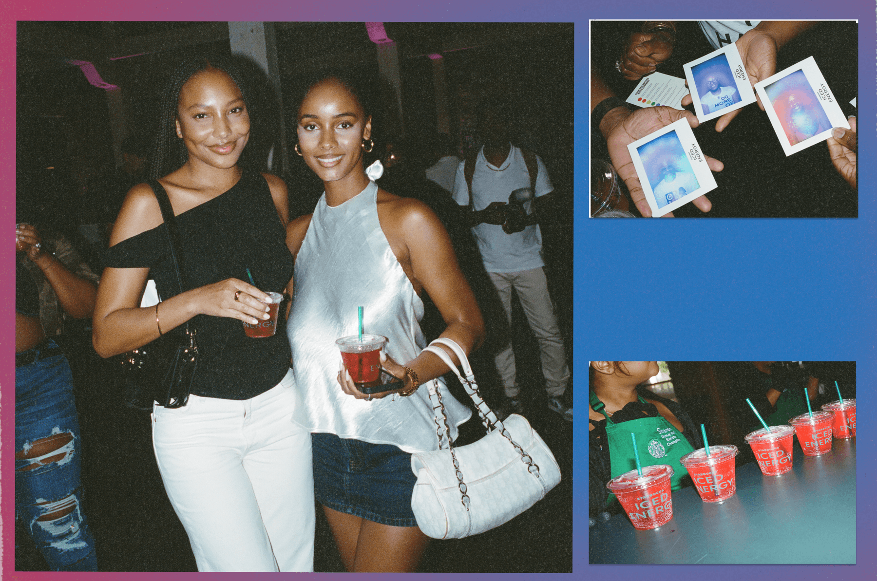 starbucks iced energy drinks atlanta event ultimate jumpstart experience 2024 blu de tiger launch party melon burst tropical citrus