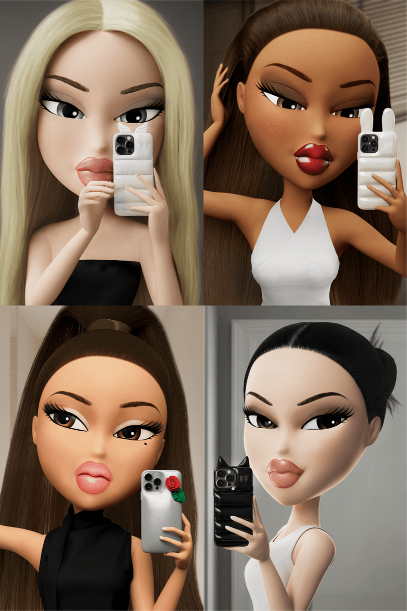 urban sophistication phone case accessory bratz dolls
