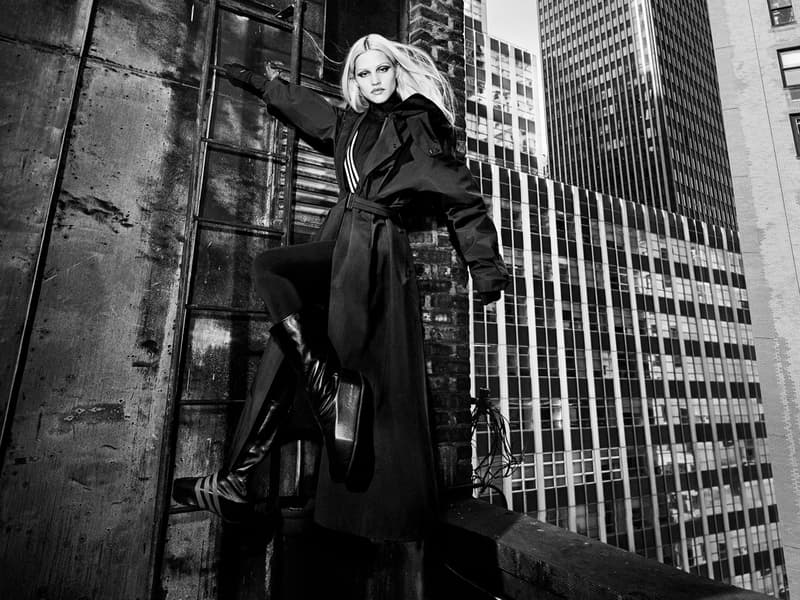 y3 adidas gabbriette asap nast model woman rapper buildings 