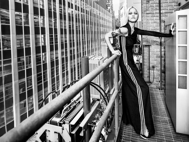 y3 adidas gabbriette asap nast model woman rapper buildings 