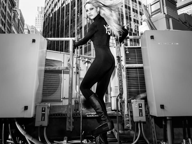 y3 adidas gabbriette asap nast model woman rapper buildings 