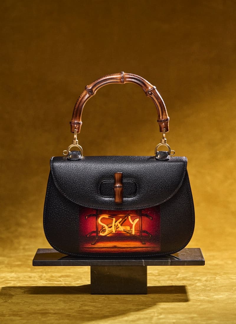 gucci bamboo bag japan tokyo exhibition art gallery artists painting