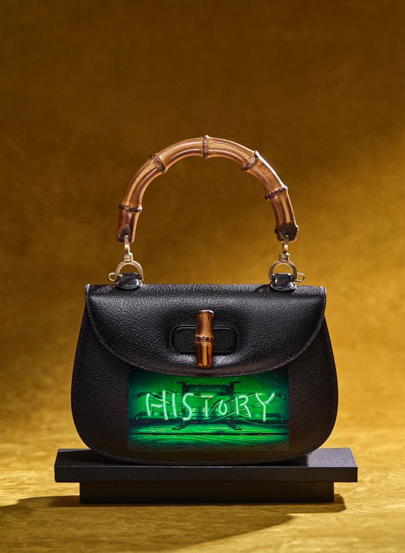 gucci bamboo bag japan tokyo exhibition art gallery artists painting