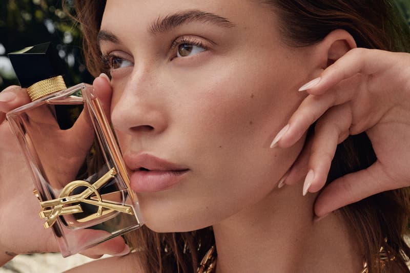 Hailey Bieber, YSL Beauty, Fragrance, Libre, Flowers, Flame