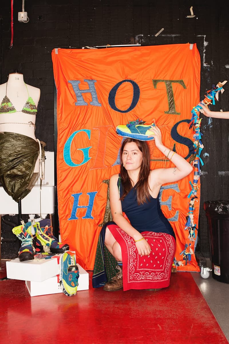 Annie Purdy, Sustainable, Footwear, Shoes, Designer, Hot Girls Hike, Upcycling, Recycling, London