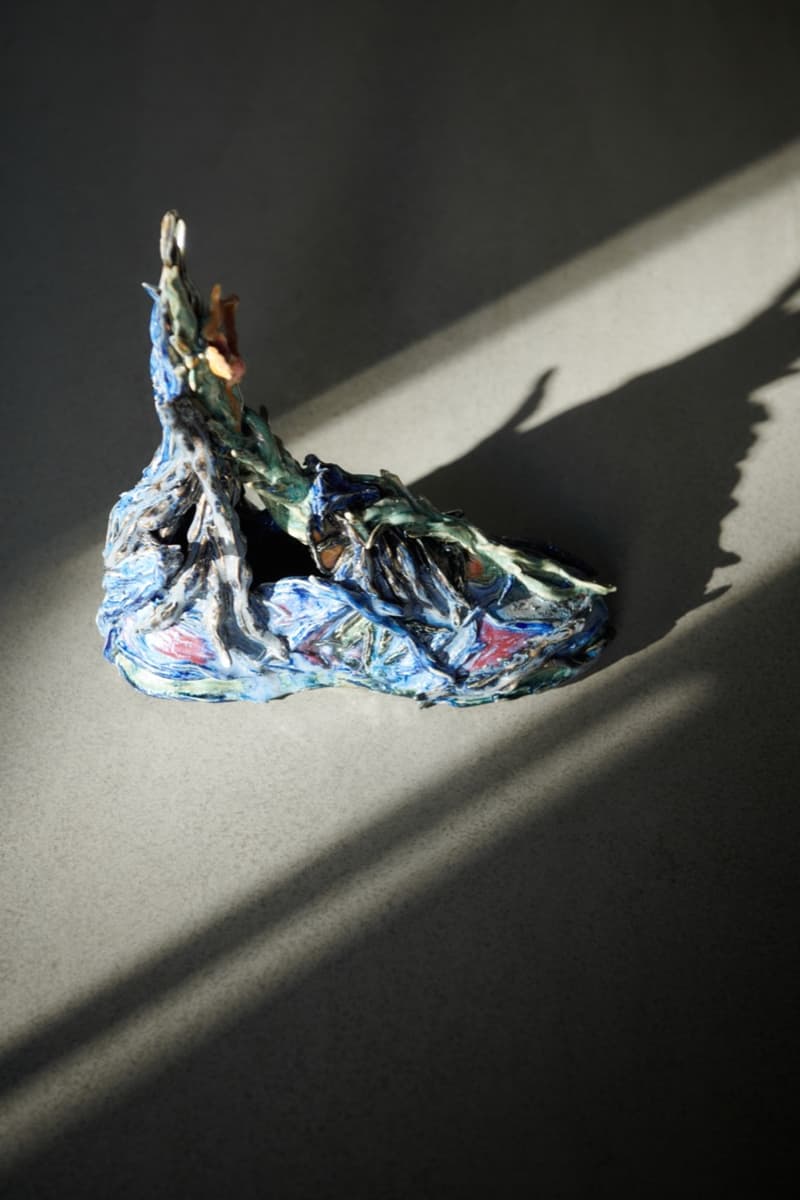 ganni new balance sneakers copenhagen artists heels shoes fluffy