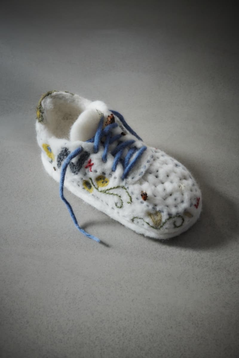 ganni new balance sneakers copenhagen artists heels shoes fluffy